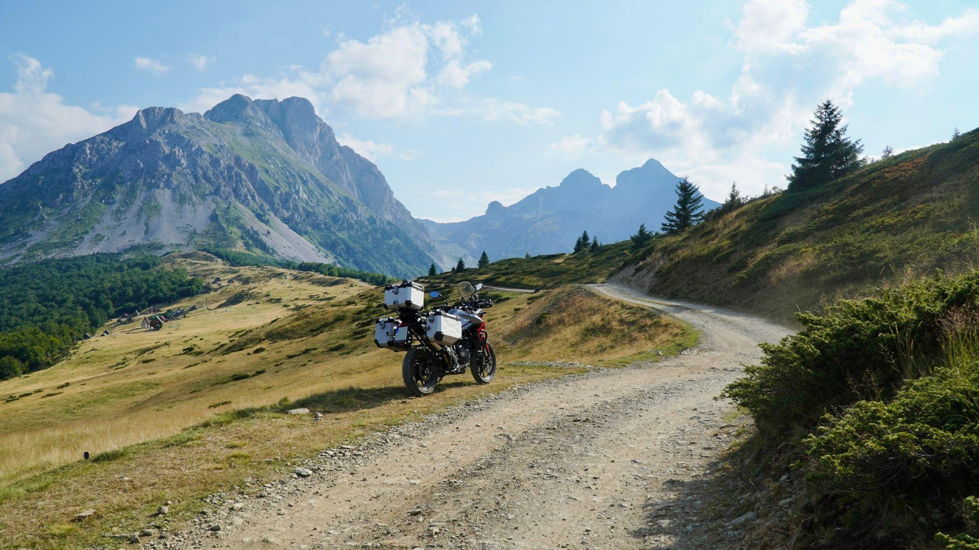 Komovi Montenegro motorcycle