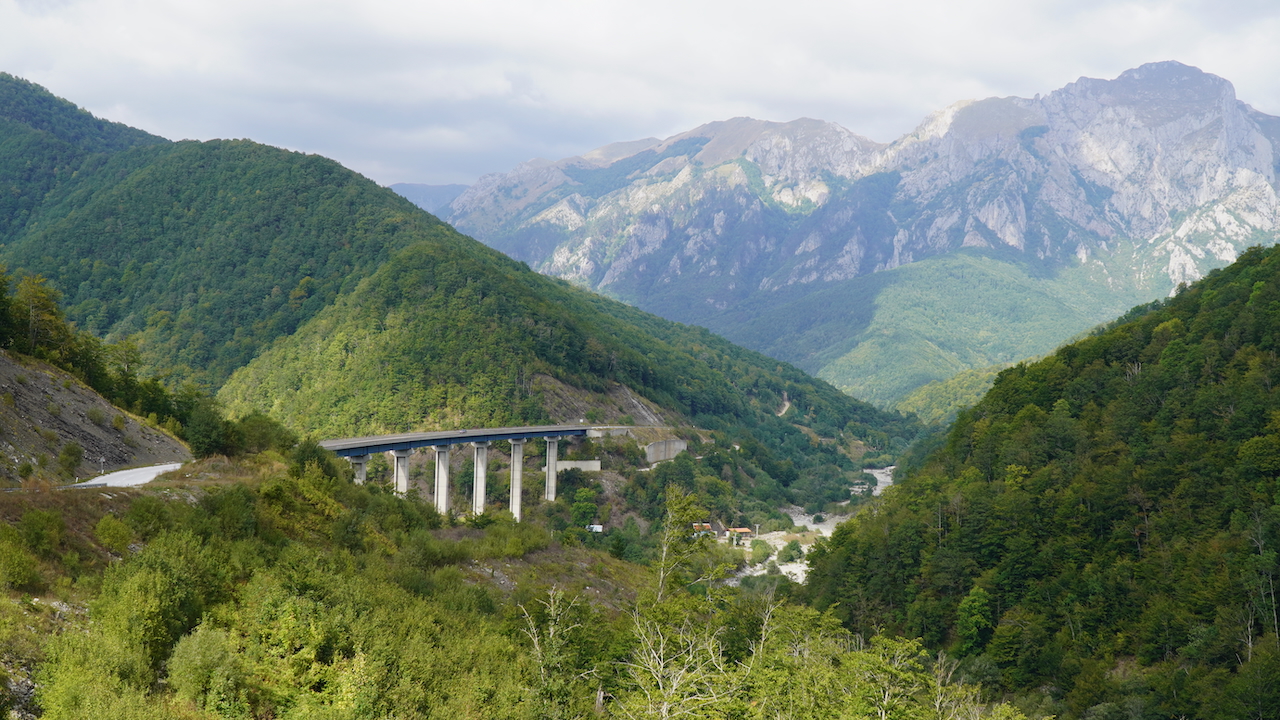 Bosnia on a motorcycle