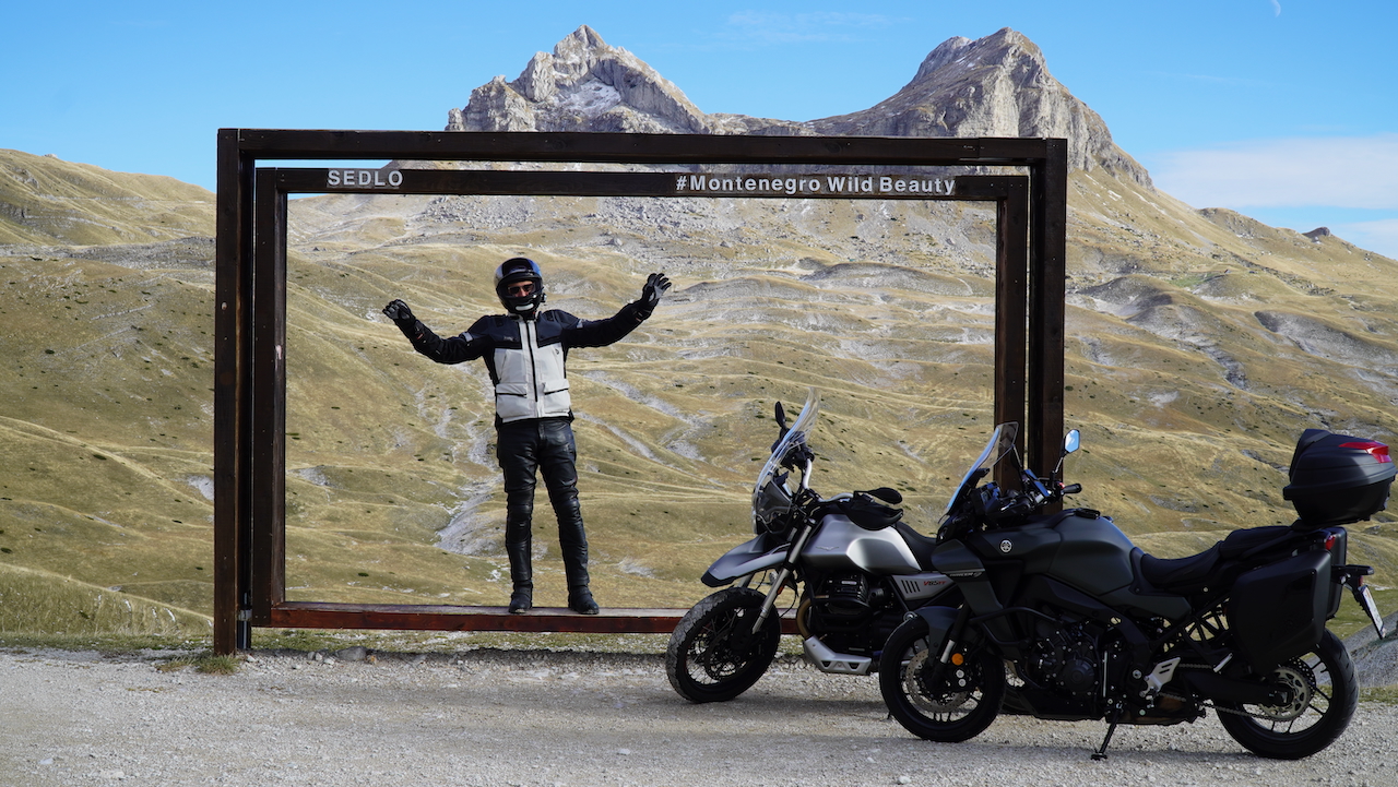 Yamaha and MOTO GUZZI private Tour Montenegro