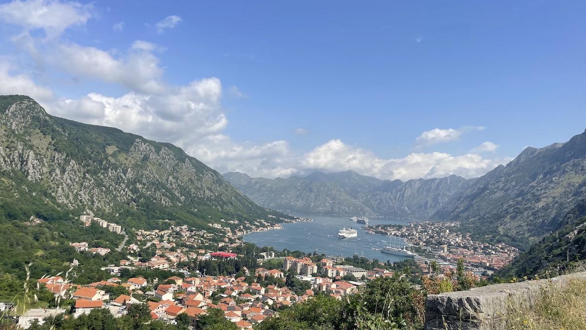View to the Kotor Bay