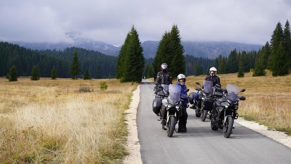 Guided motorcycle tour