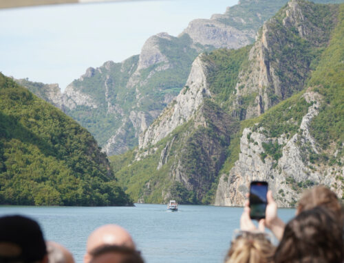 Visiting Komani Lake on a motorcycle - Discover Albania